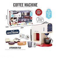 Кавомашина J 601 (18) на батарейках, звук, підсвічування, тістечка, кавові капсули, в коробці