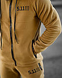 Теплий флісовий комплект 5.11 Polar з худі та штанами ВТ6861 ТМ, фото 7