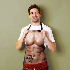 Фартух 3D Happy birthday Baby 3802 16542 80х60х24 см yL.