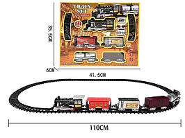 Залізниця 230-6 (36/2) звук, підсвічування, 21 елемент, в коробці