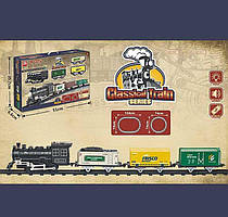 Залізниця 3161 B (12) 14 елементів, локомотив, 3 вагони, звуки, підсвічування, в коробці