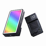 Накамерне світло надпотужне 40 Вт RGB з розсіювачем CRI 96+ 2700-6500 К Ulanzi LM-P40RGB, фото 6