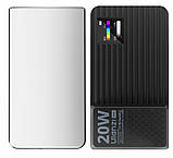 Панель світлодіодна міні 20 Вт RGB CRI 96+ 1800-9000 К Ulanzi K20 RGB, фото 2