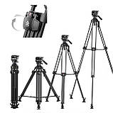 Штатив для високих навантажень до 25 кг алюмінієвий 78-165 см Ulanzi VideoFast T048, фото 2