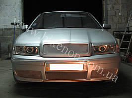 Установка биксеноновых линз G5 с глазами на Skoda Octavia tour