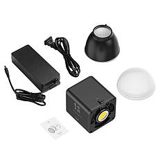 Постійне світло з акумулятором 100 Вт RGB CRI 95+ 2700-6500 К Ulanzi ML100RGB, фото 5