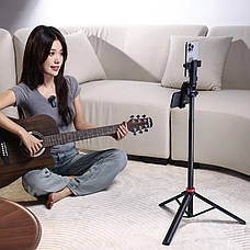 Штатив для двох телефонів із кріпленням для світла 38-185 см Ulanzi MT-78, фото 2