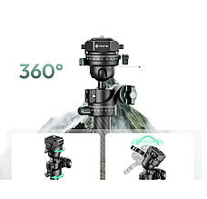 Штатив горизонтальний карбоновий з вільною центральною штангою 41-184 см Ulanzi GlideGo JJ05, фото 4