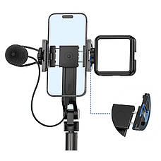 Штатив із гаком для знімання зверху над столом 145 см MagSafe чорний Ulanzi TT88, фото 2