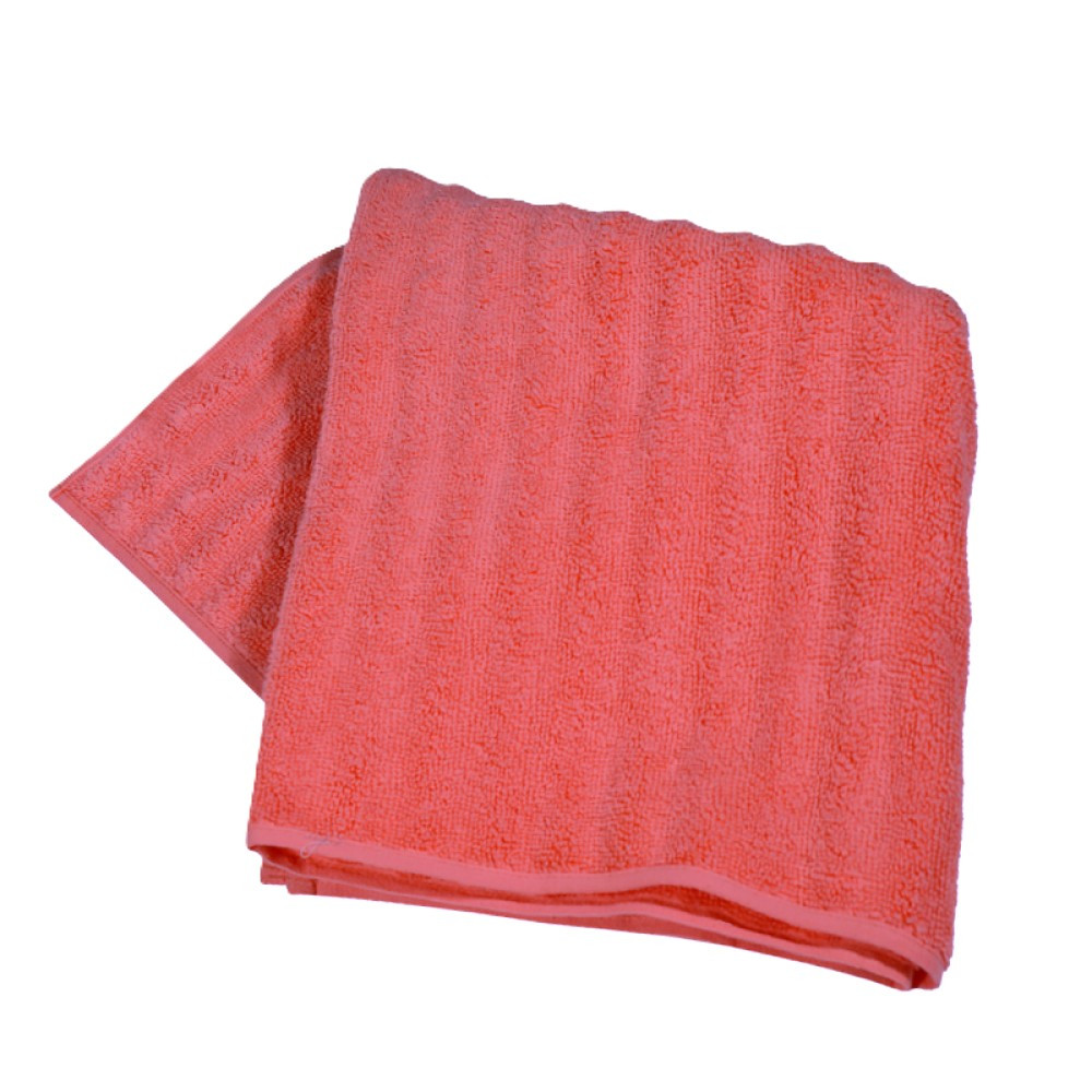 Рушник 70х140см махровий Ribs 500г Ярослав Скарлет, фото 1