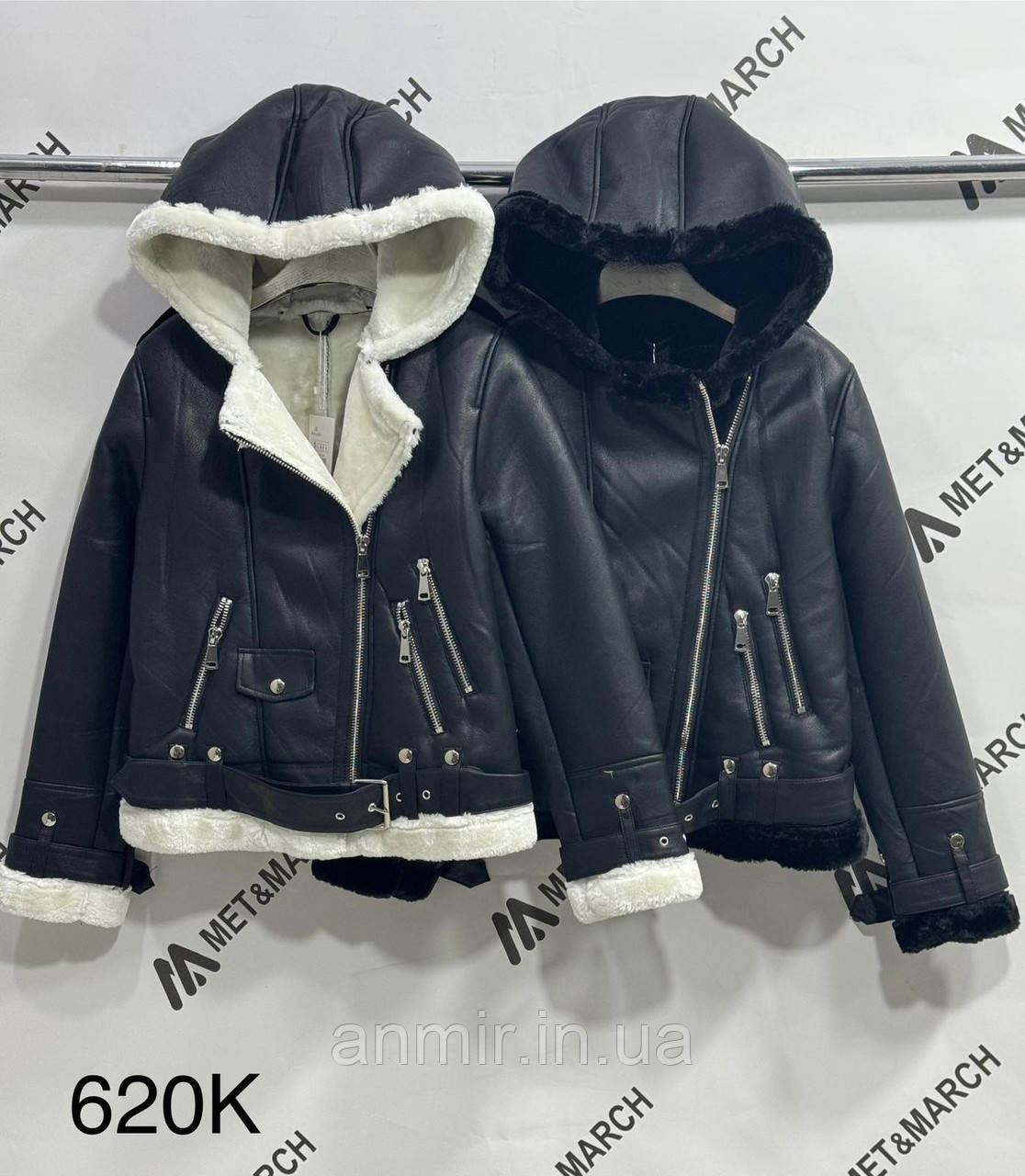 Дублянка молодіжна жіноча однотонна екошкіра норма 42-46, колір уточнюйте під час замовлення