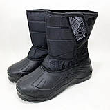 Чоловіче полегшене взуття 41р 27см, Чорні черевики для роботи, Черевики чоловічі спецвзуття FQ-33, фото 3