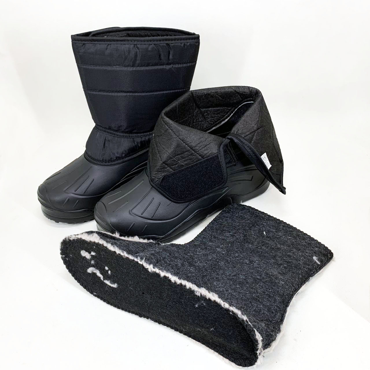 Чоловіче полегшене взуття 41р 27см, Чорні черевики для роботи, Черевики чоловічі спецвзуття FQ-33, фото 1