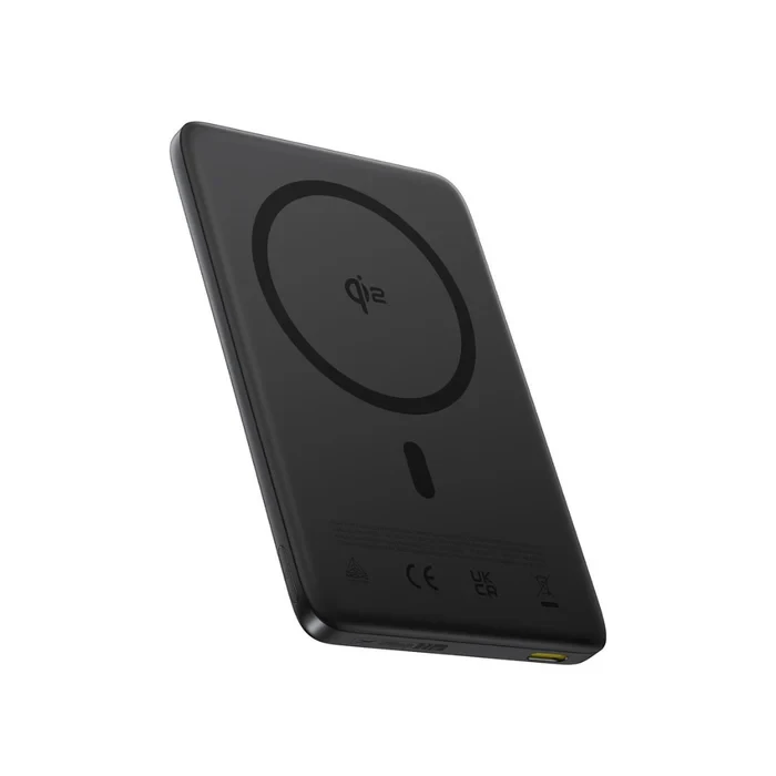Універсальная мобільна батарея Baseus PicoGo Ultra-Slim Qi2 Magnetic Power Bank 10000 mAh (Black), фото 1