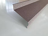 Белые и Коричневые отливы полка 100 мм., фото 5