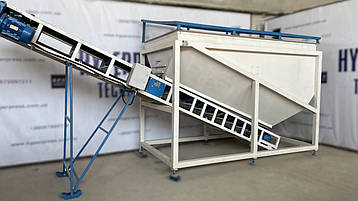 Бункер накопичувальний БН-500 — для інертних матеріалів і подачі у виробничі лінії