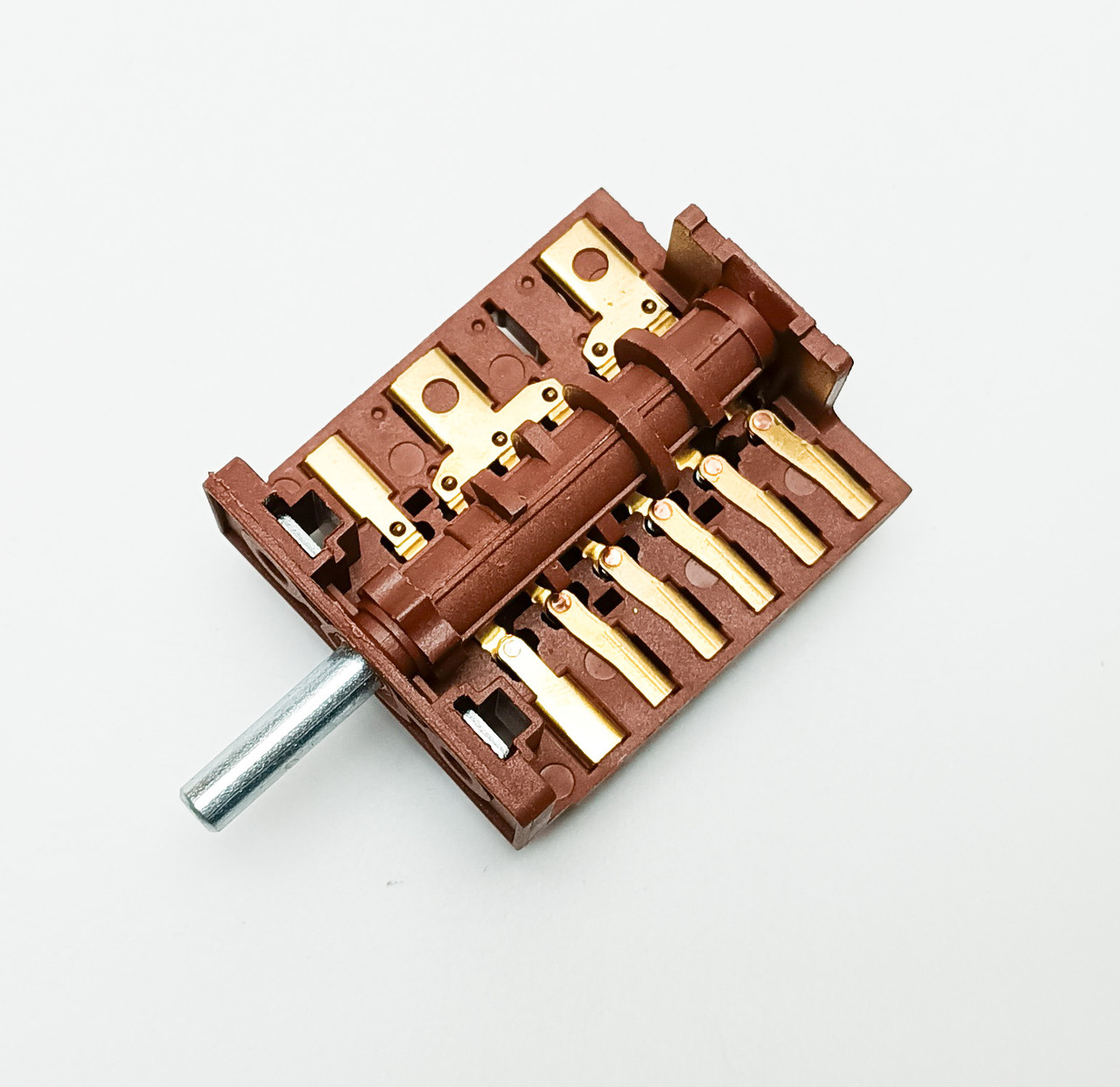 Перемикач семипозиційний AC670 (0+6 положень)/16А/250V/Т150 (контакти зовні 7+6) ARGESON, Туреччина, фото 1