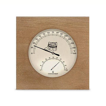 Термометр із гігрометром для лазні Віктер ТГС 6