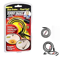 Трос для чищення каналізації Turbo Snake. Змейка.