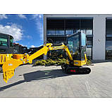 Мініекскаватор Gunter Grossmann GG800NC (з кабіною). Двигун Diesel Gunter Grossmann Euro 5, фото 4