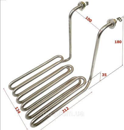 ТЕН фритюрниці 3 кВт спіральний AIRHOT, фото 2