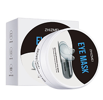 Гідрогелеві патчі  з молочними протеїнами Zhizmei Milk Nourishing Eye Mask, 60 од