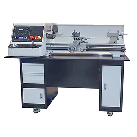 Токарний станок для майстерні гвинторiзний FDB Maschinen Turner 300x750WE-DPA 2.2 кВт 220 В електронний токарний верстат