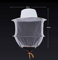 Маска білого кольору з бавовни