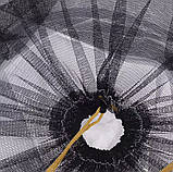 Маска білого кольору з бавовни, фото 3