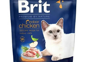 Brit Premium by Nature Cat Indoor 550 г для кішок (курка 38%)