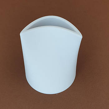 Насадка пластикова для зефіру велика Листочок тюльпана — 4 см