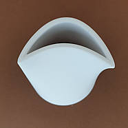 Насадка пластикова для зефіру велика Листочок тюльпана — 4 см, фото 2