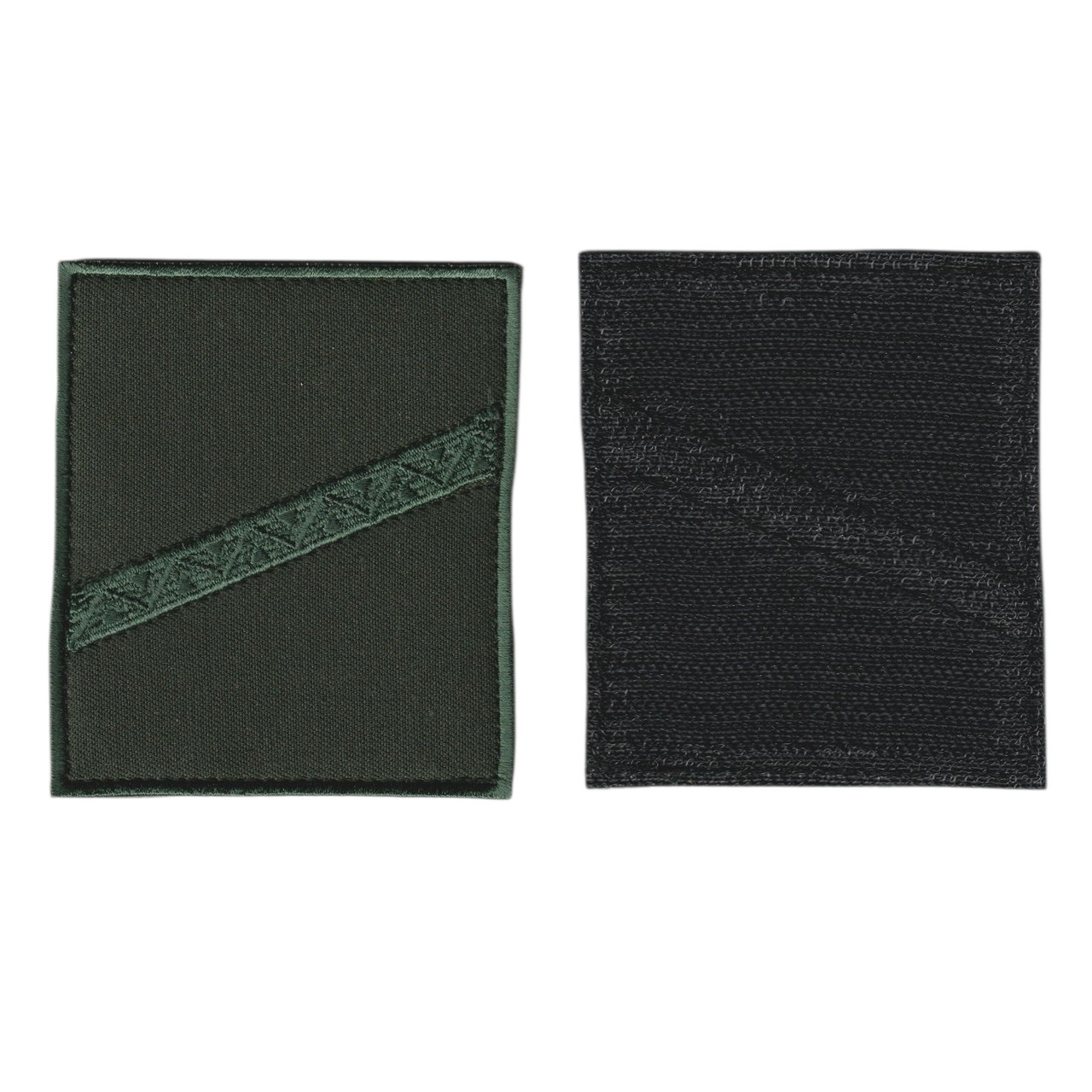 Шеврон учбовий курсовка 1 курс на липучці на оливці, ЗСУ. 8,5 см * 7,5 см, фото 1