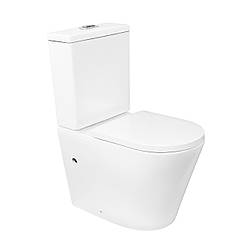 Унітаз безободковий Oleo HR 64*37.5*84 білий ( А0059475 )