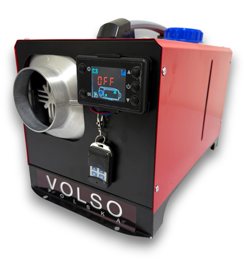 Автономний дизельний обігрівач 12kw VOLSO VS 80951 12v/24v/220v Алюмінієвий корпус, фото 1