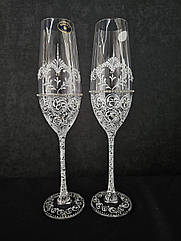 Весільні келихи Візерунки, 2 шт