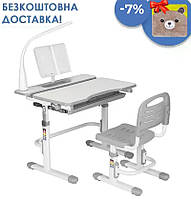 Ергономічний комплект Cubby парта та стілець-трансформери Botero, 80 см, лампа та підставка