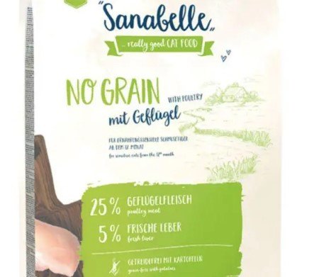 Bosch Sanabelle No Grain 330г  беззерновий корм для кішок