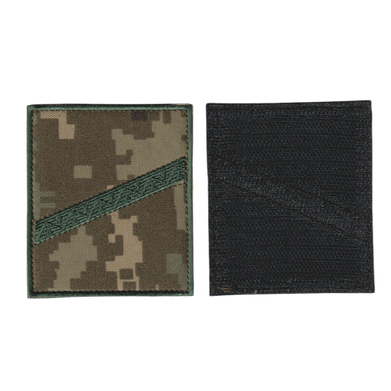 Шеврон учбовий курсовка 1 курс на липучці на пікселі, ЗСУ. 8,5 см * 7,5 см, фото 1