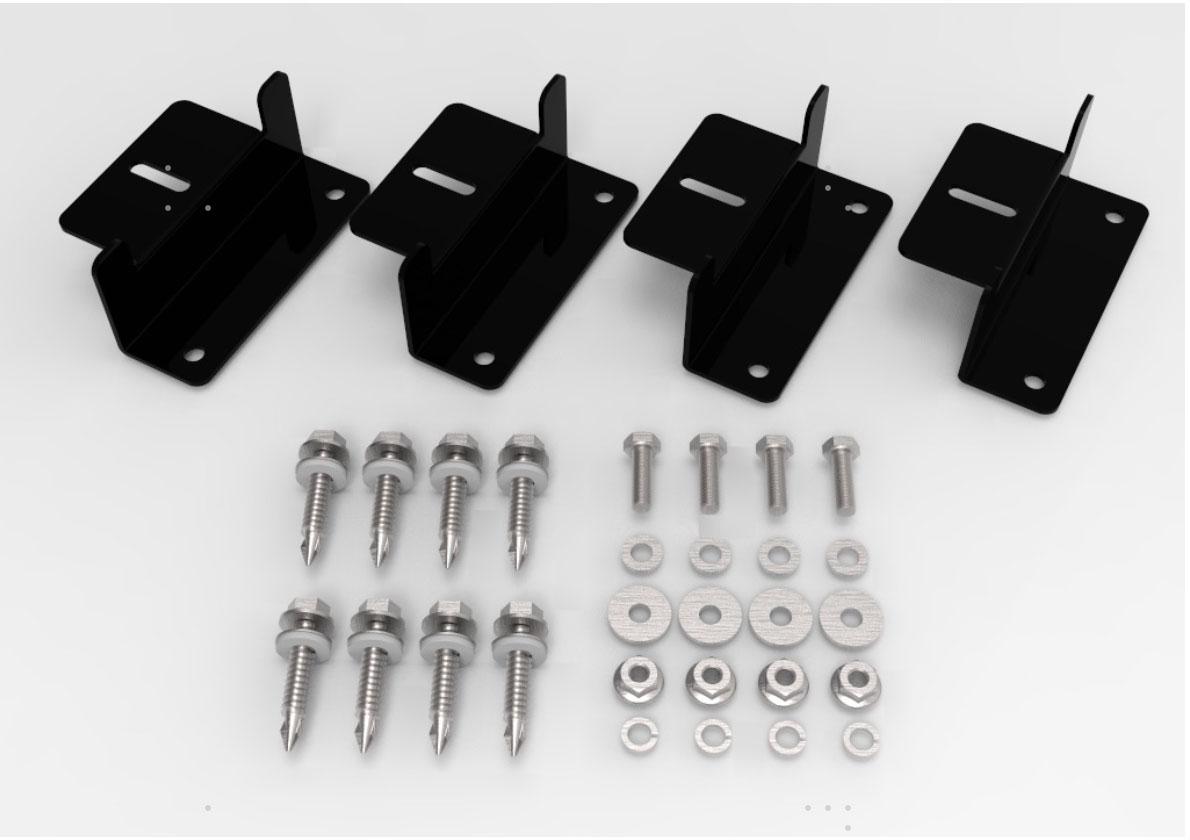 Система кріплень EcoFlow Rigid Solar Panel Mounting Feet