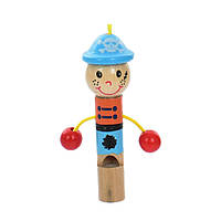Дерев'яна іграшка Свисток MD 1934-1 на петельці