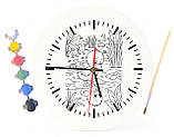 Дитячий набір для творчості годинник-розмальовка Гидке каченя (за мотивами книги Ганса Крістіана Андерсена) 30 см (Г0018), фото 4