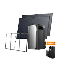 Комплект EcoFlow STREAM ULTRA/Solar Panel 2*400 з кріпленнями Balcony Hook Kit/Розумний лічильник Smart Meter