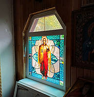 Витражи из пленки Святые Силы (пленка оракал)