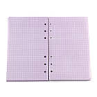 Блок паперу фіолетовий для планера А6 слонова кістка в клітинку 6 отворів 40 аркушів BDP088, фото 2