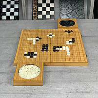 Гра Го стародавня китайська настільна гра 44×24 см уцінений товар, фото 8