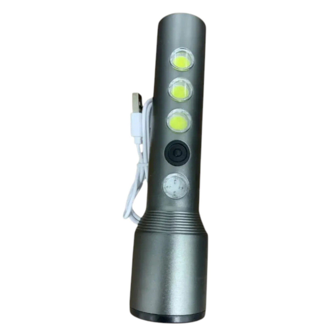 Ручний ліхтарик  3COB MIB 5W акумуляторний компактний ліхтарик для дому