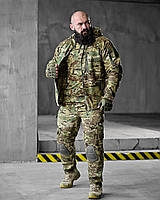 Тактичний військовий костюм 3в1 мультикам з наколінниками 5.11, Тактична військова форма трійка мультикам літня, imi ate oik