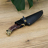 Мисливський ніж Кабан бронза ручної роботи, фото 8