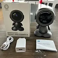 IP WiFi камера відеоняня Q01-L з віддаленим доступом, поворотна PTZ камера, V380Pro, фото 4